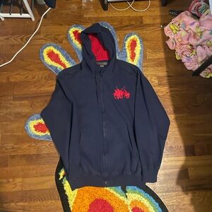 U.S. Polo Assn. Red and Black Knitwear